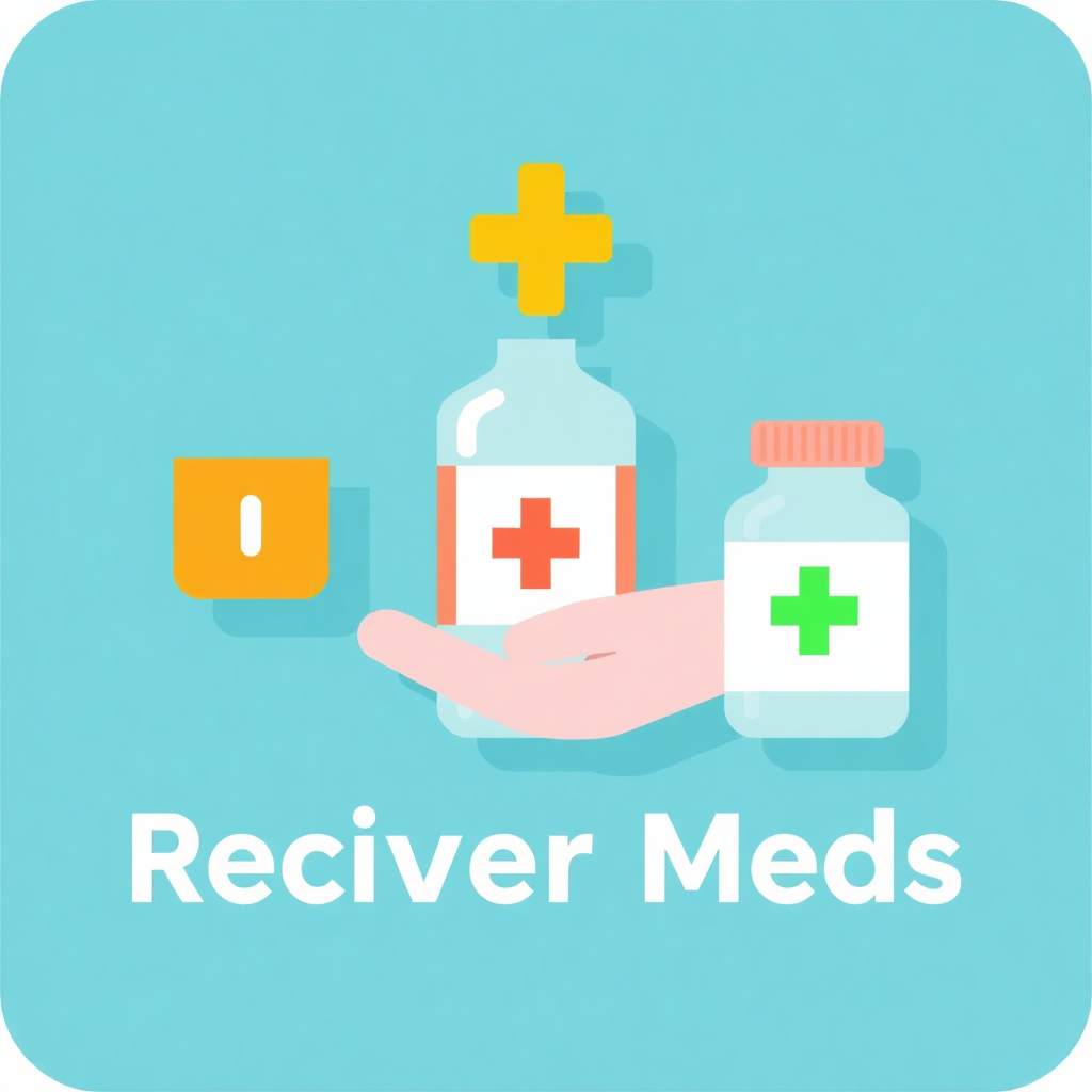 Receive meds icon